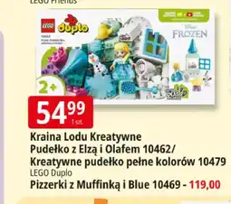 E.Leclerc Klocki Kraina Lodu Kreatywne Pudełko z Elzą i Olafem 10462 LEGO Duplo oferta