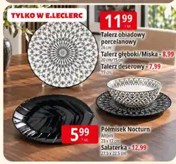 E.Leclerc Talerz obiadowy porcelanowy 26 cm oferta