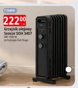 E.Leclerc Grzejnik olejowy Sencor Soh 3407 7 żeber oferta