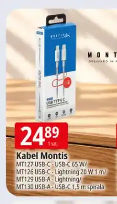 E.Leclerc Kabel Montis MT127 USB-C oferta