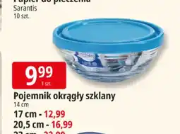 E.Leclerc Pojemnik okrągły szklany 14 cm oferta