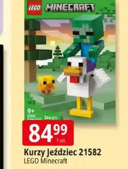 E.Leclerc Klocki Kurzy Jeździec 21582 LEGO Minecraft oferta