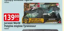 E.Leclerc Jurassic World potężne mięśnie Tyranozaur Mattel oferta