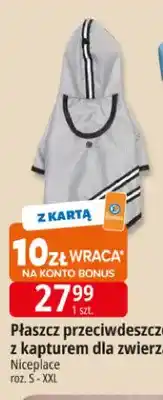 E.Leclerc Płaszcz przeciwdeszczowy z kapturem dla zwierząt Niceplace oferta