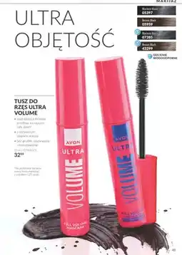 Avon Tusz do rzęs Ultra Volume Avon oferta