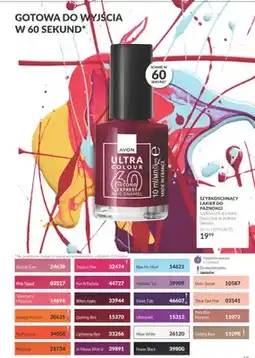 Avon Szybkoschnący lakier do paznokci Avon oferta