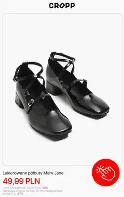Cropp Lakierowane półbuty Mary Jane Cropp oferta