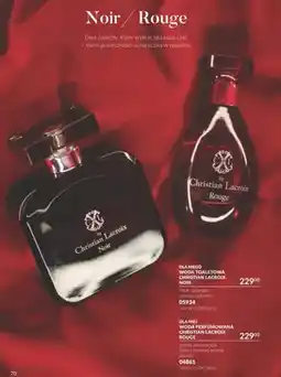 Avon Woda toaletowa Christian Lacroix Noir oferta