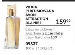 Avon Woda perfumowana Avon Attraction dla Niej oferta