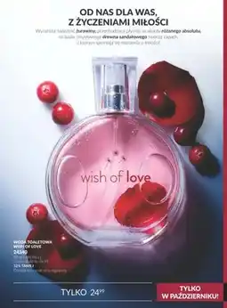 Avon Woda toaletowa Wish of Love oferta