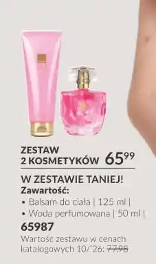 Avon Zestaw balsam do ciała + woda perfumowana Eve One Avon oferta