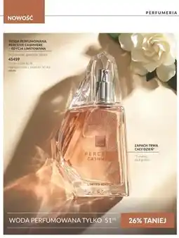 Avon Woda perfumowana Perceive Cashmere edycja limitowana Avon oferta