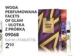 Avon Woda perfumowana Facets of Glam - ulotka z próbką Avon oferta