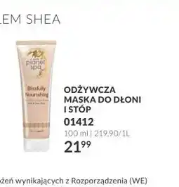 Avon Odżywcza maska do dłoni i stóp Planet Spa oferta