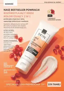 Avon Rozświetlający krem koloryzujący 2 w 1 Avon oferta
