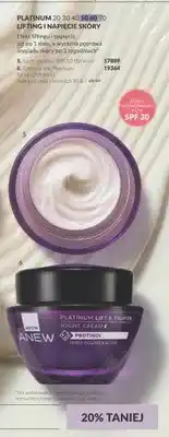 Avon Krem na dzień SPF 30 Platinum Avon Anew oferta