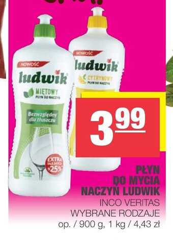 Spar Płyn do mycia naczyń Ludwik 900g oferta