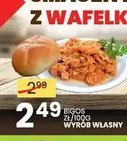 Wafelek Bigos Wyrób Własny oferta