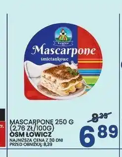 Wafelek Mascarpone śmietankowe OSM Łowicz oferta