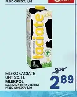 Wafelek Mleko UHT Łaciate 2% oferta