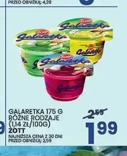 Wafelek Galaretka Zott oferta