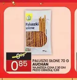 Wafelek Paluszki słone Auchan oferta