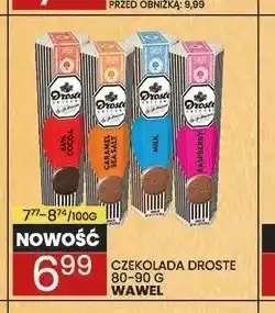 Wafelek Czekolada Droste 72% Cocoa Wawel oferta