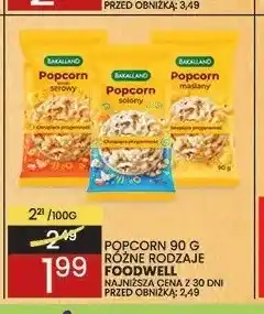 Wafelek Popcorn serowy Bakalland oferta
