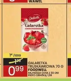 Wafelek Galaretka truskawkowa Delecta oferta