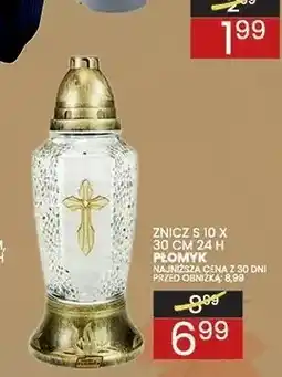 Wafelek Znicz S 10 30 cm 24h Płomyk oferta