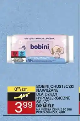 Wafelek Chusteczki nawilżane dla dzieci hypoalergiczne Bobini oferta