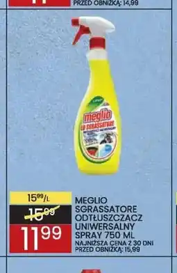 Wafelek Odtłuszczacz uniwersalny spray Meglio Sgrassatore oferta