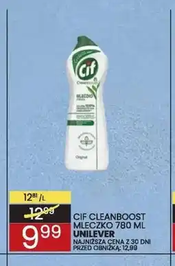 Wafelek Mleczko Cif Cleanboost oferta