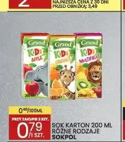 Wafelek Sok karton Grand Kids oferta