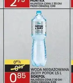 Wafelek Woda niegazowana Złoty Potok oferta