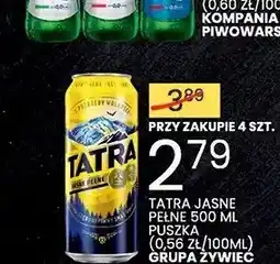 Wafelek Piwo Tatra oferta