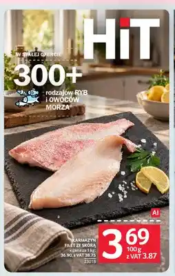 Selgros Karmazyn filet ze skórą oferta