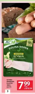 Selgros Szynka drobiowa w plastrach Dolina Dobra oferta