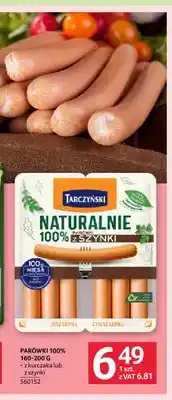 Selgros Parówki 100% z kurczaka Tarczyński oferta
