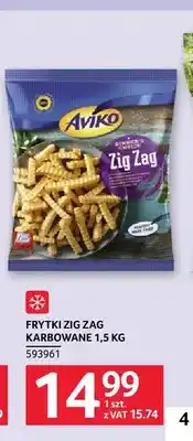 Selgros Frytki Zig Zag karbowane Aviko oferta