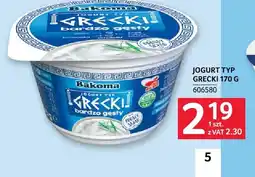 Selgros Jogurt typ grecki Bakoma oferta