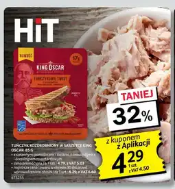 Selgros Tuńczyk rozdrobniony w saszetce King Oscar z suszonymi pomidorami i ziołami oferta