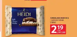 Selgros Czekolada Heidi oferta