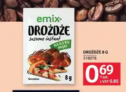 Selgros Drożdże suszone instant Emix oferta
