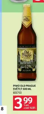 Selgros Piwo Old Prague Světlý oferta