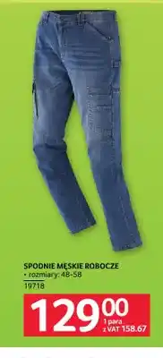 Selgros Spodnie męskie robocze oferta