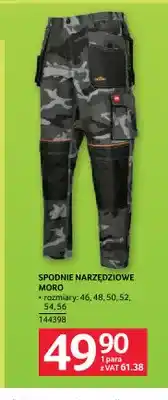 Selgros Spodnie narzędziowe moro oferta