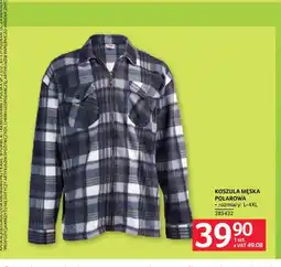 Selgros Koszula męska polarowa oferta