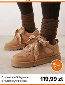 Born2be Sznurowane śniegowce o fasonie sneakersów Born2be oferta