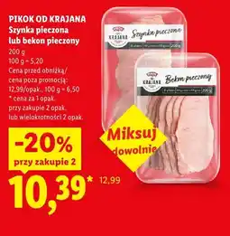 Lidl Bekon pieczony Pikok Od Krajana oferta